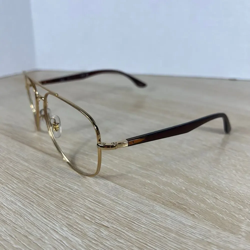 Ray-Ban RB3683 001/51 Sunglasses Frames ONLY Gold Brown 56-15-135 Italy